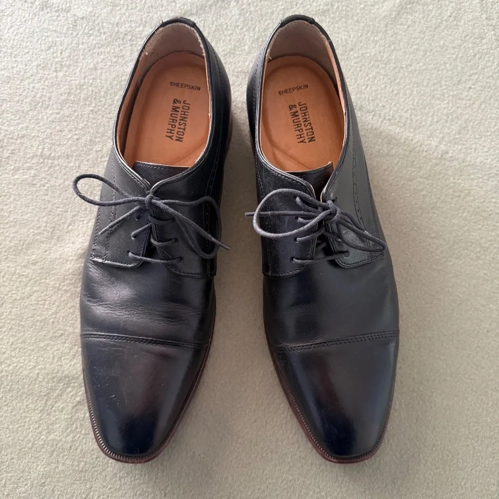 Johnston‎ Murphy Men's McClain Cap-Toe Oxfords Size 11